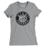 Miami Sharks Soccer Women's T-Shirt-Allegiant Goods Co. Vintage Sports Apparel