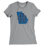 Georgia Home State Women's T-Shirt-Allegiant Goods Co. Vintage Sports Apparel