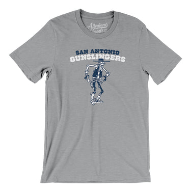 San Antonio Gunslingers Football Men/Unisex T-Shirt-Allegiant Goods Co. Vintage Sports Apparel