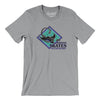 Oakland Skates Roller Hockey Men/Unisex T-Shirt-Athletic Heather-Allegiant Goods Co. Vintage Sports Apparel