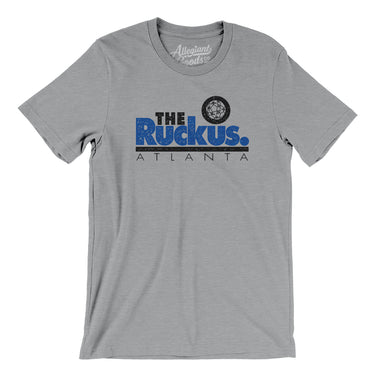 Atlanta Ruckus Soccer Men/Unisex T-Shirt-Allegiant Goods Co. Vintage Sports Apparel