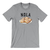 New Orleans Beignets Men/Unisex T-Shirt-Athletic Heather-Allegiant Goods Co. Vintage Sports Apparel
