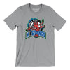 Motor City Mustangs Roller Hockey Men/Unisex T-Shirt-Athletic Heather-Allegiant Goods Co. Vintage Sports Apparel