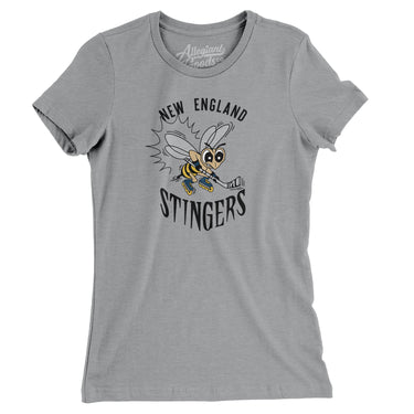 New England Stingers Roller Hockey Women's T-Shirt-Allegiant Goods Co. Vintage Sports Apparel