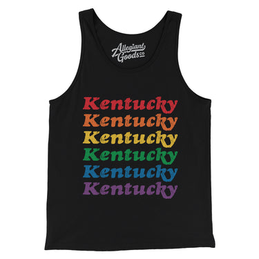 Kentucky Pride Men/Unisex Tank Top-Allegiant Goods Co. Vintage Sports Apparel