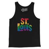 St. Louis Missouri Pride Men/Unisex Tank Top-Allegiant Goods Co. Vintage Sports Apparel