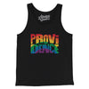 Providence Rhode Island Pride Men/Unisex Tank Top-Black-Allegiant Goods Co. Vintage Sports Apparel