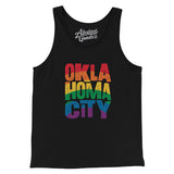 Oklahoma City Oklahoma Pride Men/Unisex Tank Top-Allegiant Goods Co. Vintage Sports Apparel