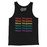 West Virginia Pride Men/Unisex Tank Top-Allegiant Goods Co. Vintage Sports Apparel