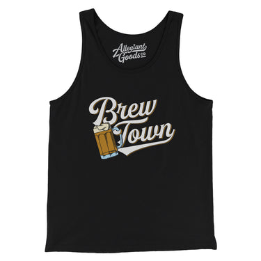 Brew Town Men/Unisex Tank Top-Allegiant Goods Co. Vintage Sports Apparel