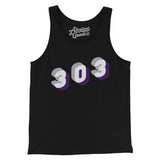Denver 303 Area Code Men/Unisex Tank Top-Allegiant Goods Co. Vintage Sports Apparel