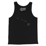 Hawaii Pride State Men/Unisex Tank Top-Allegiant Goods Co. Vintage Sports Apparel