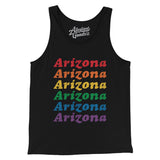 Arizona Pride Men/Unisex Tank Top-Allegiant Goods Co. Vintage Sports Apparel