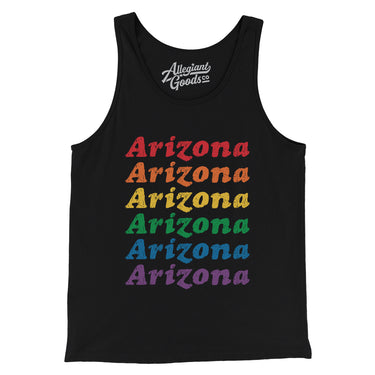 Arizona Pride Men/Unisex Tank Top-Allegiant Goods Co. Vintage Sports Apparel