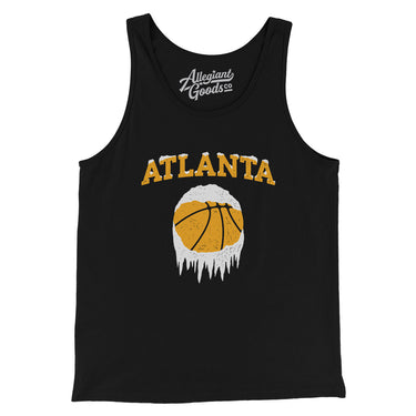 Atlanta Basketball Ice Men/Unisex Tank Top-Allegiant Goods Co. Vintage Sports Apparel