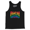 Richmond Virginia Pride Men/Unisex Tank Top-Black-Allegiant Goods Co. Vintage Sports Apparel