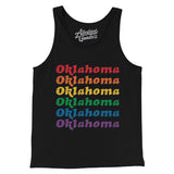 Oklahoma Pride Men/Unisex Tank Top-Allegiant Goods Co. Vintage Sports Apparel