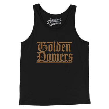 Golden Domers Men/Unisex Tank Top-Allegiant Goods Co. Vintage Sports Apparel