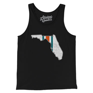 Florida Helmet Stripes Men/Unisex Tank Top-Allegiant Goods Co. Vintage Sports Apparel