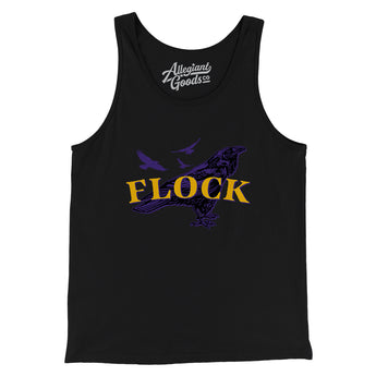 FLOCK Men/Unisex Tank Top-Allegiant Goods Co. Vintage Sports Apparel