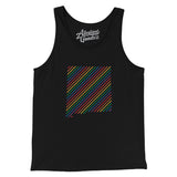 New Mexico Pride State Men/Unisex Tank Top-Allegiant Goods Co. Vintage Sports Apparel