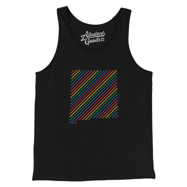 New Mexico Pride State Men/Unisex Tank Top-Allegiant Goods Co. Vintage Sports Apparel