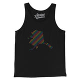 Alaska Pride State Men/Unisex Tank Top-Allegiant Goods Co. Vintage Sports Apparel