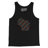 Wisconsin Pride State Men/Unisex Tank Top-Allegiant Goods Co. Vintage Sports Apparel
