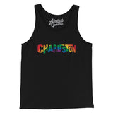 Charleston South Carolina Pride Men/Unisex Tank Top-Allegiant Goods Co. Vintage Sports Apparel