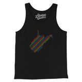 West Virginia Pride State Men/Unisex Tank Top-Allegiant Goods Co. Vintage Sports Apparel