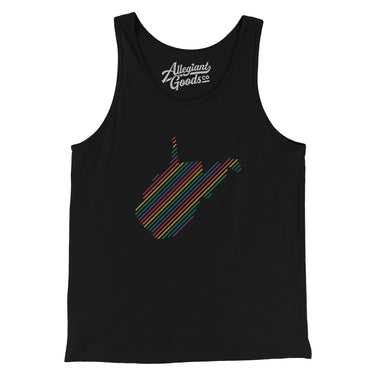 West Virginia Pride State Men/Unisex Tank Top-Allegiant Goods Co. Vintage Sports Apparel