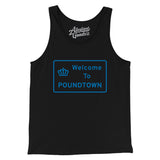 Welcome To Poundtown Men/Unisex Tank Top-Allegiant Goods Co. Vintage Sports Apparel