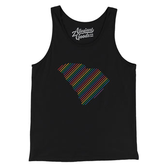 South Carolina Pride State Men/Unisex Tank Top-Allegiant Goods Co. Vintage Sports Apparel