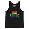 Las Vegas Nevada Pride Men/Unisex Tank Top-Black-Allegiant Goods Co. Vintage Sports Apparel