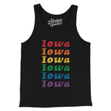 Iowa Pride Men/Unisex Tank Top-Allegiant Goods Co. Vintage Sports Apparel