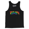 Tampa Florida Pride Men/Unisex Tank Top-Black-Allegiant Goods Co. Vintage Sports Apparel