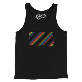 South Dakota Pride State Men/Unisex Tank Top-Allegiant Goods Co. Vintage Sports Apparel
