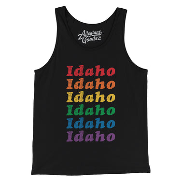 Idaho Pride Men/Unisex Tank Top-Allegiant Goods Co. Vintage Sports Apparel