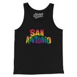San Antonio Texas Pride Men/Unisex Tank Top-Allegiant Goods Co. Vintage Sports Apparel