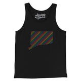 Connecticut Pride State Men/Unisex Tank Top-Allegiant Goods Co. Vintage Sports Apparel