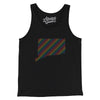 Connecticut Pride State Men/Unisex Tank Top-Black-Allegiant Goods Co. Vintage Sports Apparel