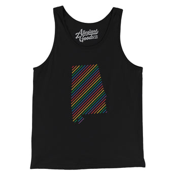 Alabama Pride State Men/Unisex Tank Top-Allegiant Goods Co. Vintage Sports Apparel