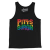 Pittsburgh Pennsylvania Pride Men/Unisex Tank Top-Black-Allegiant Goods Co. Vintage Sports Apparel