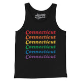 Connecticut Pride Men/Unisex Tank Top-Allegiant Goods Co. Vintage Sports Apparel
