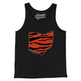 Ohio Tiger Stripes Men/Unisex Tank Top-Allegiant Goods Co. Vintage Sports Apparel