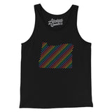 Oregon Pride State Men/Unisex Tank Top-Allegiant Goods Co. Vintage Sports Apparel