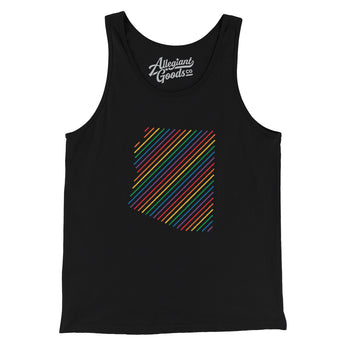 Arizona Pride State Men/Unisex Tank Top-Allegiant Goods Co. Vintage Sports Apparel