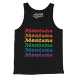 Montana Pride Men/Unisex Tank Top-Allegiant Goods Co. Vintage Sports Apparel