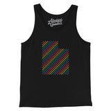 Utah Pride State Men/Unisex Tank Top-Allegiant Goods Co. Vintage Sports Apparel