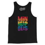 Minneapolis Minnesota Pride Men/Unisex Tank Top-Allegiant Goods Co. Vintage Sports Apparel